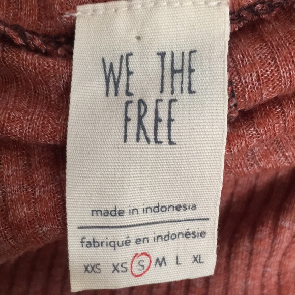 FREE PEOPLE “We the Free” Oversized Long Line Boatneck Dolmen Sleeve Side Split - Picture 14 of 16